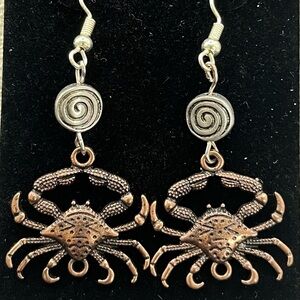 Crab Earrings